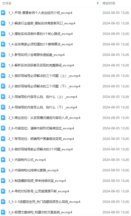 插图2–实体店老板获客特训营：认知、定位、文案、矩阵、直播、AI等(72节–免费资源分享站