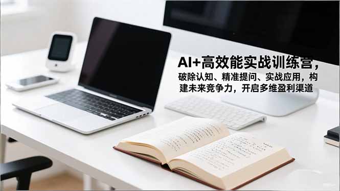 插图1–AI+高效能实战训练营,破除认知、精准提问、实战应用,构建未来竞争力,开启多维盈利渠道–免费资源分享站