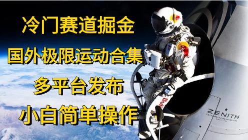 插图1–冷门赛道掘金，国外极限运动视频合集，多平台发布，小白简单操作–免费资源分享站