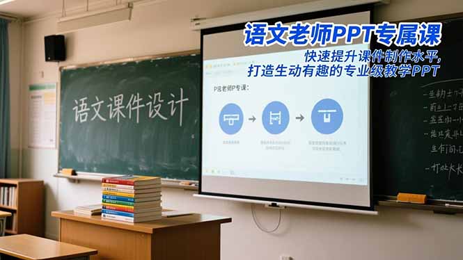 插图1–语文老师PPT专属课:快速提升课件制作水平,打造生动有趣的专业级教学PPT–免费资源分享站