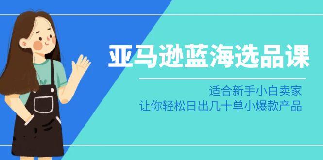 插图1–亚马逊-蓝海选品课:适合新手小白卖家,让你轻松日出几十单小爆款产品–免费资源分享站