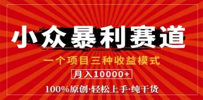 插图1–视频号最新爆火赛道,三种可收益模式,0粉新号条条原创条条热门 日入1000+–免费资源分享站