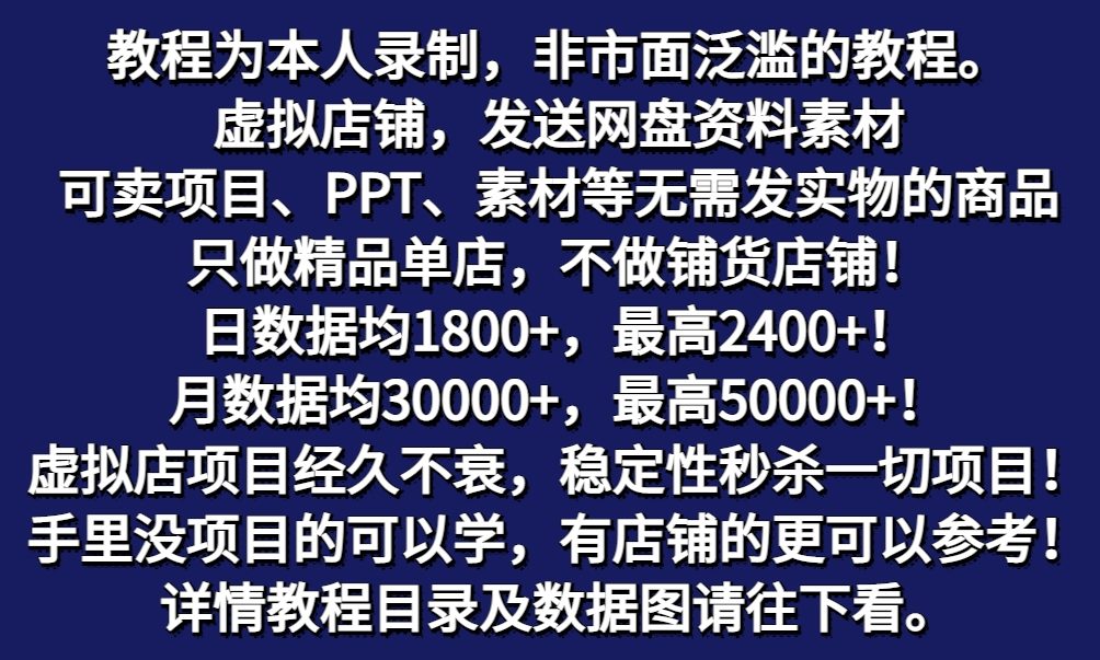 插图2–拼多多虚拟店铺项目，电脑挂机自动发货，单店日利润300+–免费资源分享站
