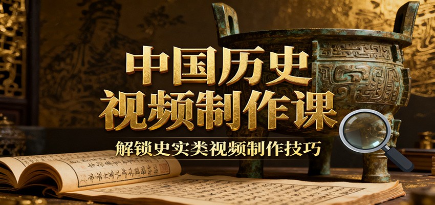 插图1–中国历史视频制作课：疆域地图集+参考文案+练习素材，解锁史实类视频制作技巧–免费资源分享站