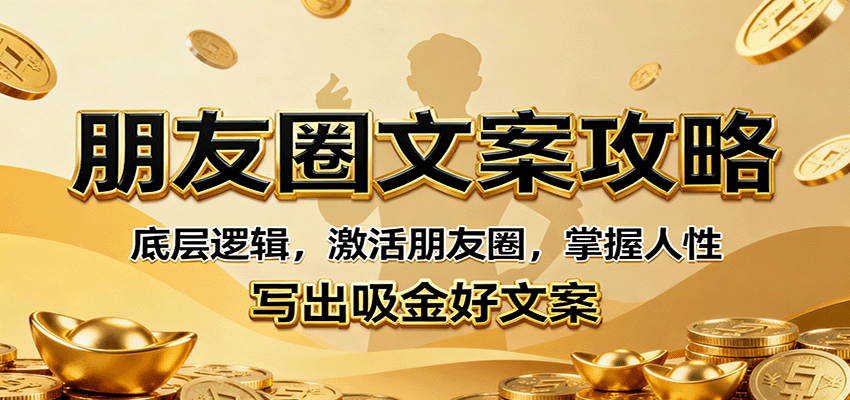 插图1–朋友圈文案攻略：底层逻辑，激活朋友圈，掌握人性，写出吸金好文案–免费资源分享站