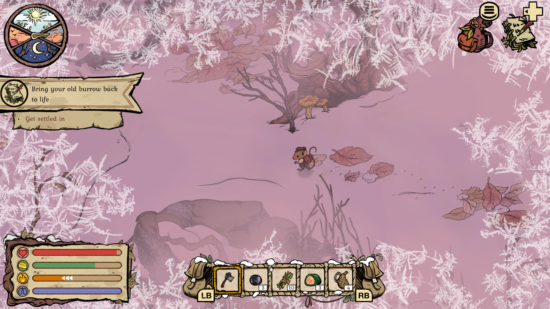 插图1–《林间暖巢/Winter Burrow》PC中文版下载-含v1.0.0–免费资源分享站