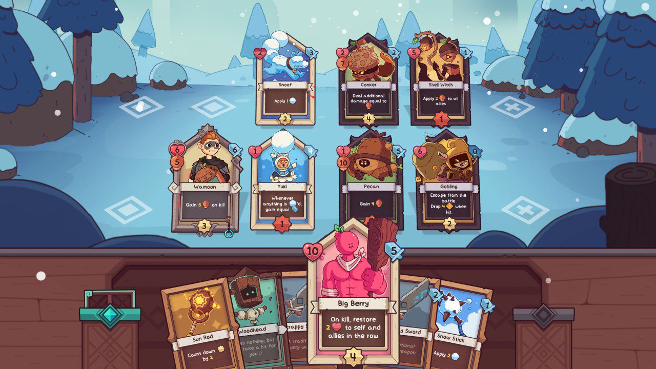 插图1–PC《雪居之地 Wildfrost》中文下载v1.2.2–免费资源分享站