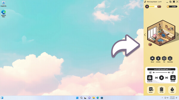 插图2–《迷你舒适房间：Lo-Fi/Mini Cozy Room: Lo-Fi》PC中文版下载-含v1.04.05–免费资源分享站