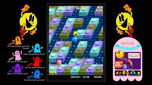 插图1–《吃豆人 博物馆+/PAC-MAN MUSEUM+》PC中文版下载-含Build.20411785–免费资源分享站