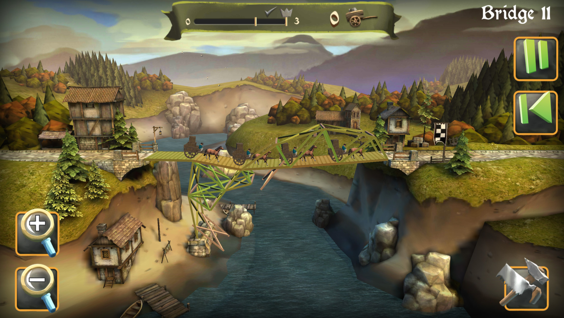 插图1–《桥梁构造者中世纪/Bridge Constructor Medieval》PC中文版下载-含Build.20283996–免费资源分享站
