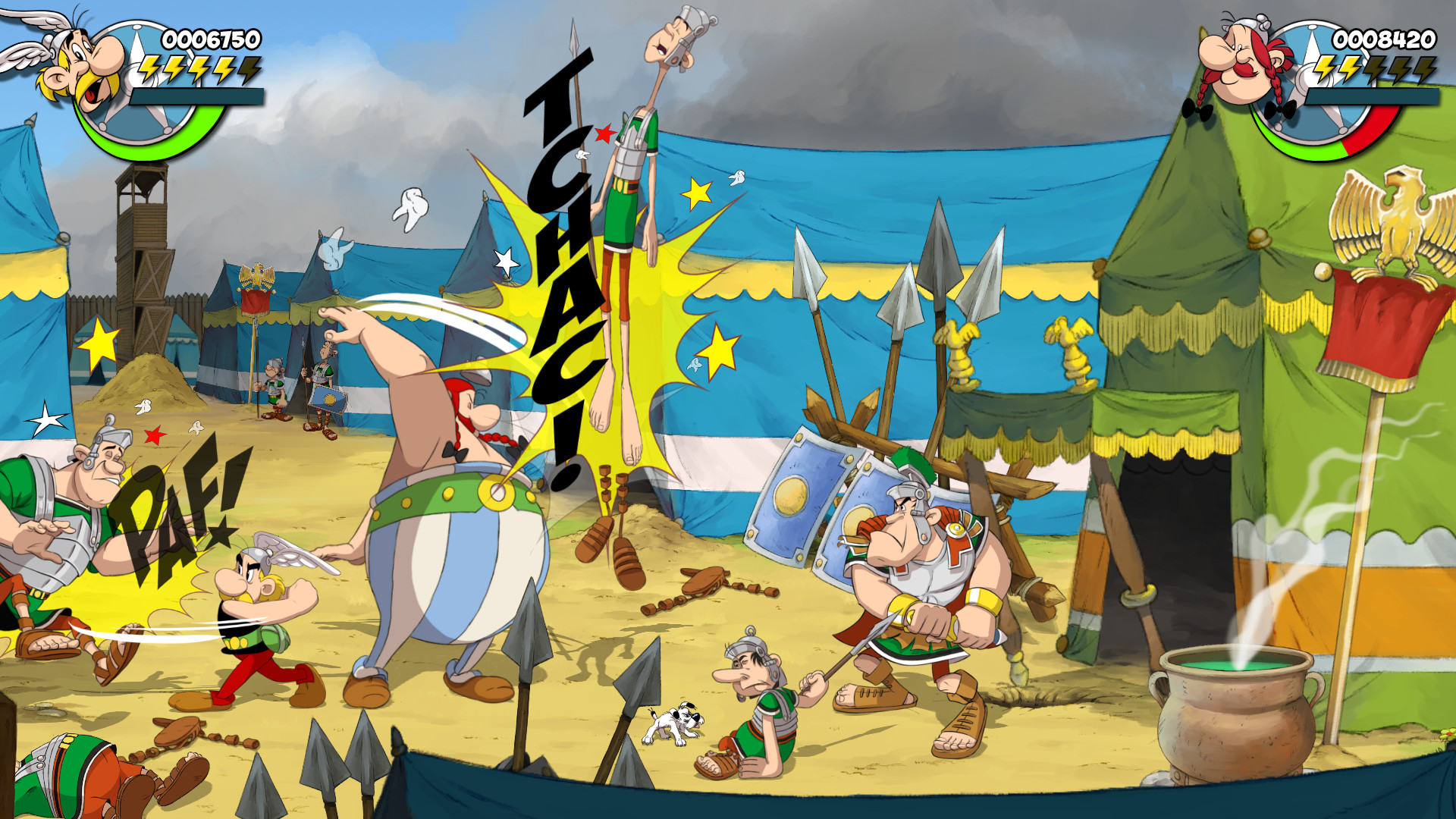 插图1–《幻想新国度：全扇飞 Asterix and Obelix Slap Them All》Switch NSZ下载–免费资源分享站