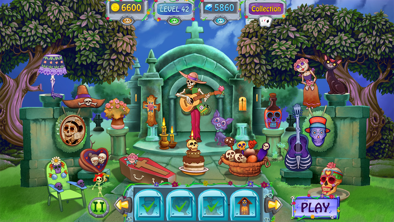 插图2–《亡灵节：纸牌合集 Day of the Dead – Solitaire Collection》Switch英文版NSP下载–免费资源分享站