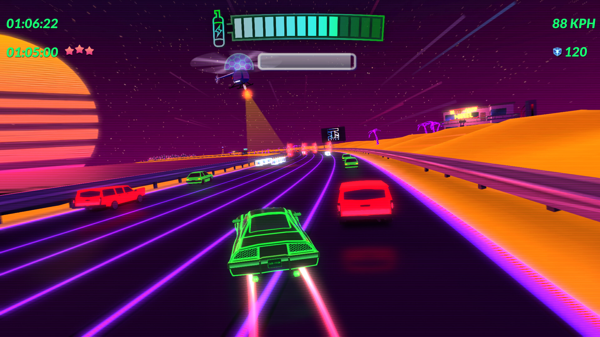 插图1–《复古疾驰 改造版 Retro Drive Revamped》switch美版中文+1.0.1补丁–免费资源分享站