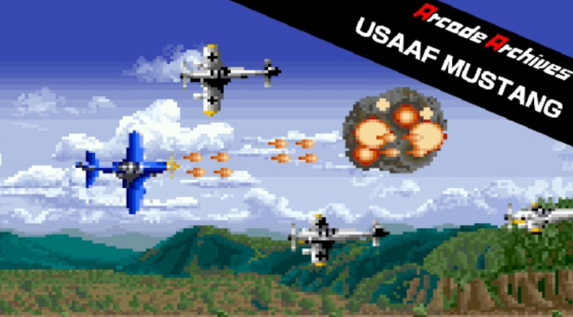 插图1–《街机:野马战机 Arcade Archives USAAF MUSTANG》Switch英文版NSP下载–免费资源分享站