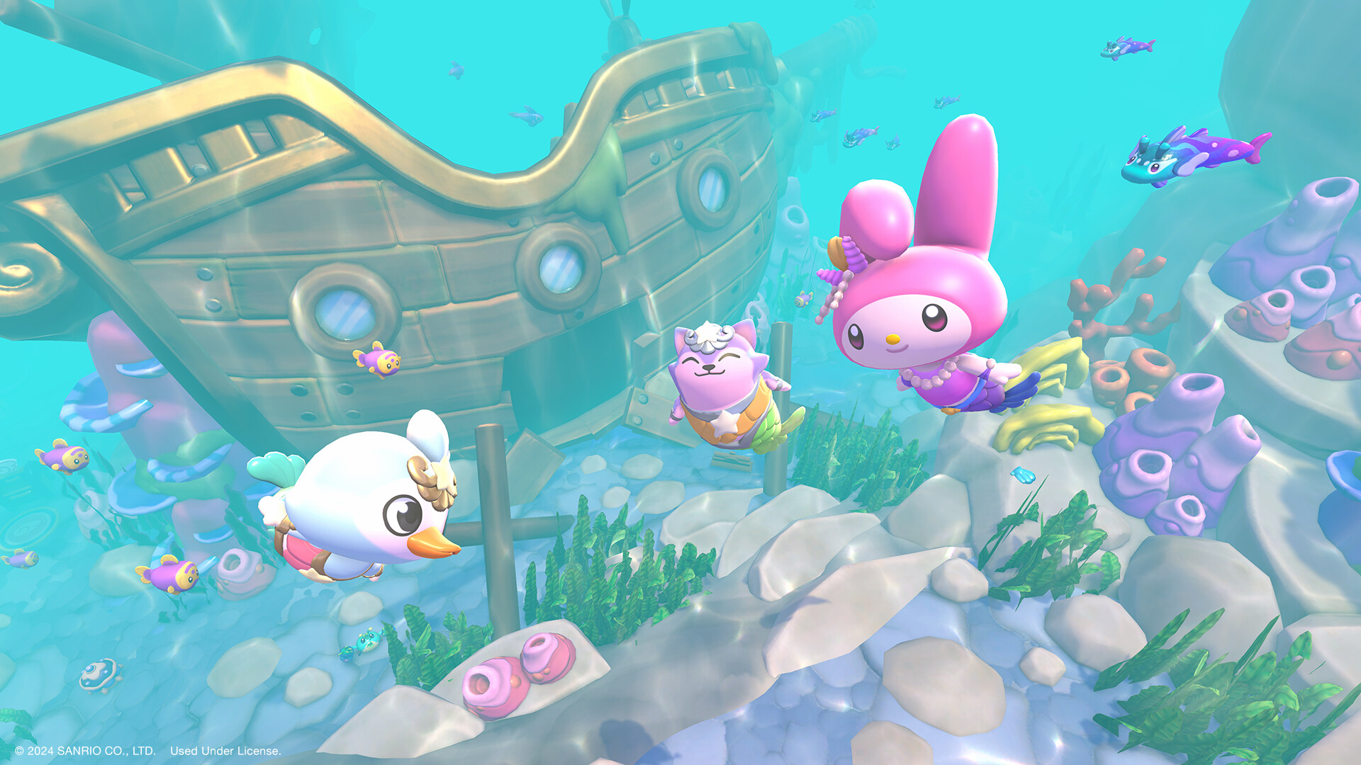 插图2–《凯蒂猫岛屿冒险 Hello Kitty Island》Switch美版中文NSZ下载 – 含2.11.1补丁+2DLC–免费资源分享站