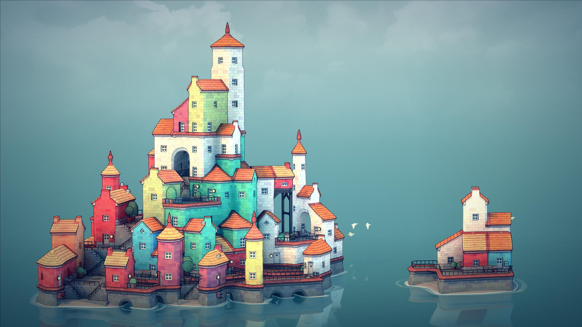 插图3–《城镇设计师 Townscaper》Switch中文版NSP下载 – 含1.0.1补丁–免费资源分享站