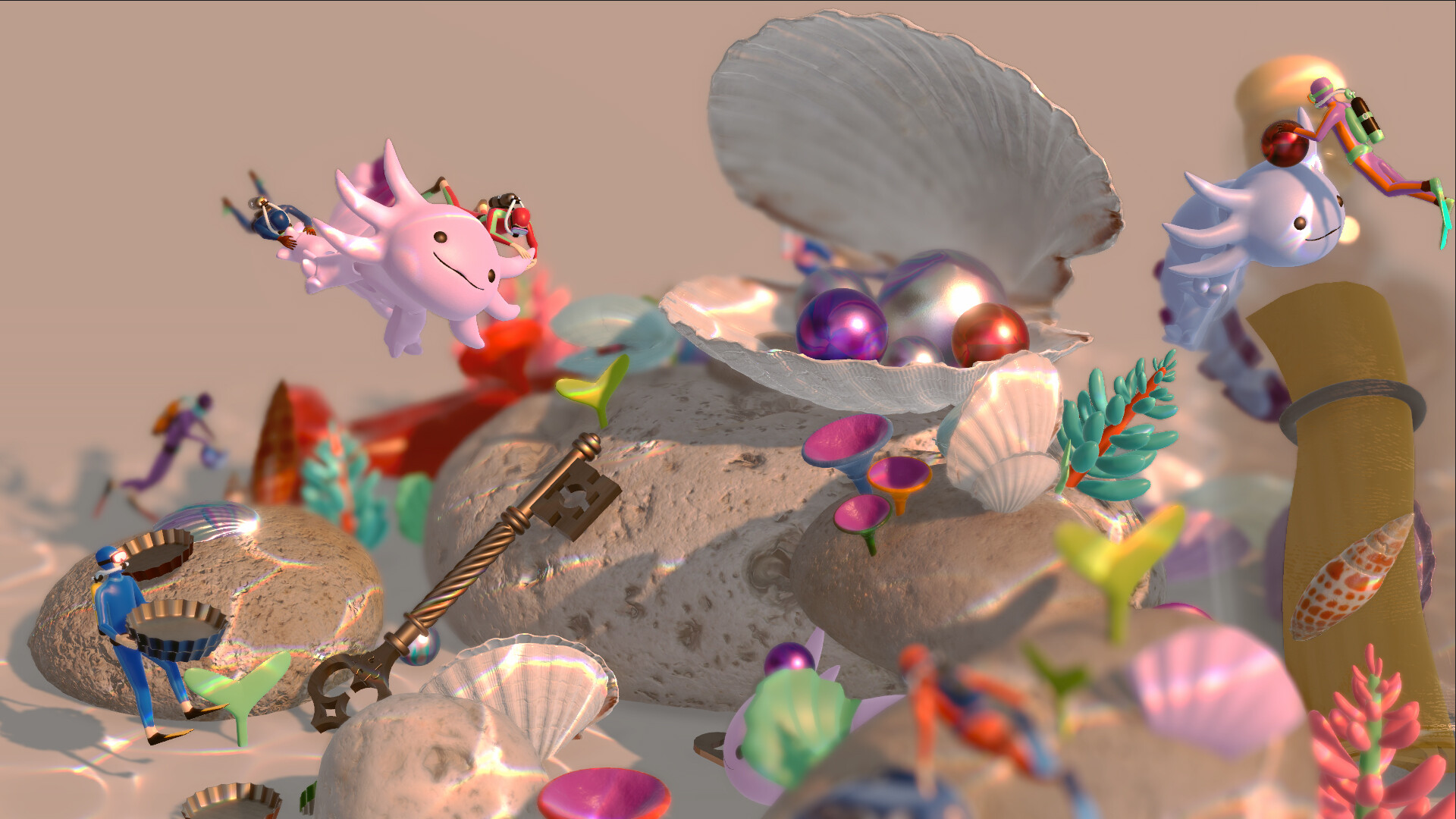 插图3–《3D找茬2 Tiny Lands 2》Switch中文版NSZ下载 – 含1.0.0补丁–免费资源分享站