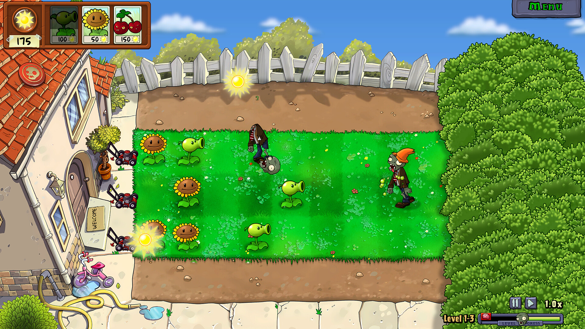 插图2–《植物大战僵尸:重植版 Plants vs. Zombies: Replanted》Switch中文版下载+1.2.1补丁+DLC整合版–免费资源分享站