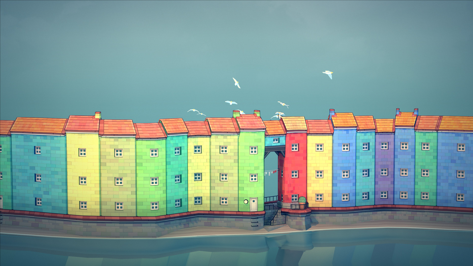 插图2–《城镇设计师 Townscaper》Switch中文版NSP下载 – 含1.0.1补丁–免费资源分享站