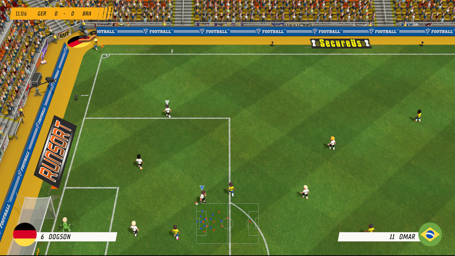 插图2–《超级足球爆炸：美国 VS 欧洲 Super Soccer Blast America VS Europe》Switch中文版NSP下载 – 含1.0.9补丁–免费资源分享站