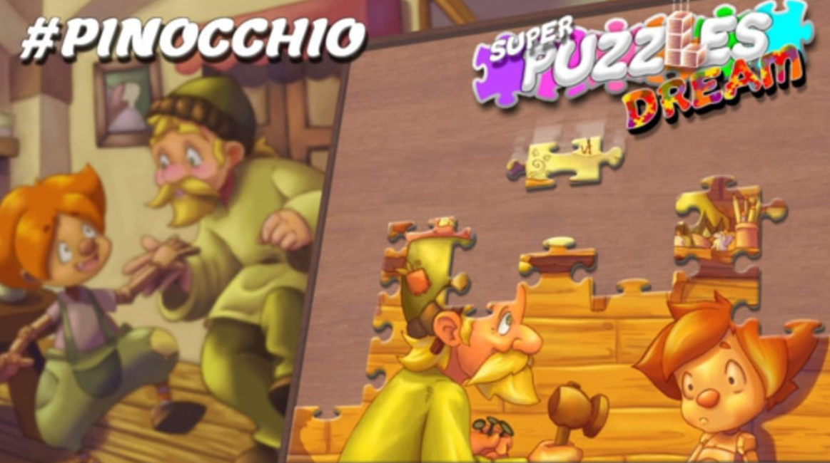 插图1–《#匹诺曹：超级拼图梦 #pinocchio, Super Puzzles Dream》Switch英文版NSP下载–免费资源分享站