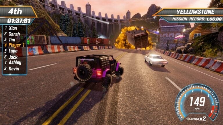 插图2–《速度与激情 街机版 Fast & Furious Arcade》switch美版中文+1.908补丁–免费资源分享站