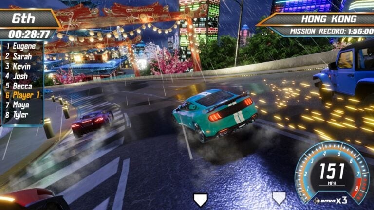 插图5–《速度与激情 街机版 Fast & Furious Arcade》switch美版中文+1.908补丁–免费资源分享站