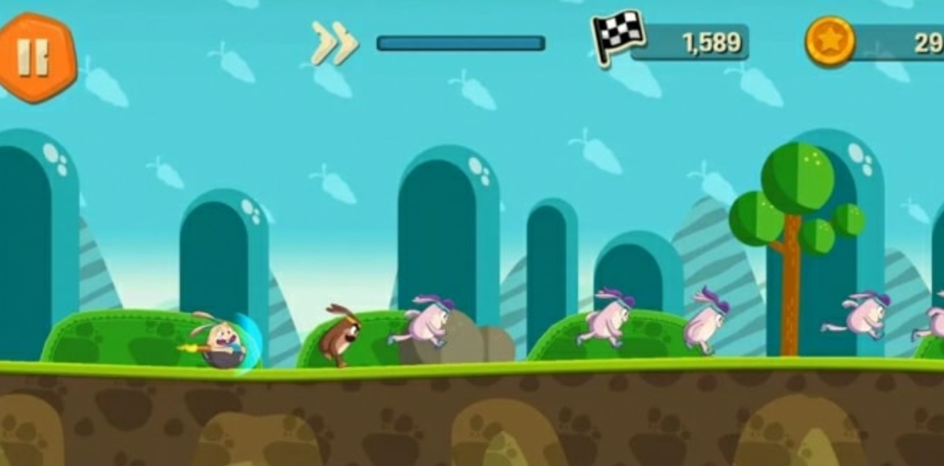 插图1–《火箭兔:硬币竞赛 Rocket Rabbit – Coin Race》Switch中文版NSZ下载–免费资源分享站