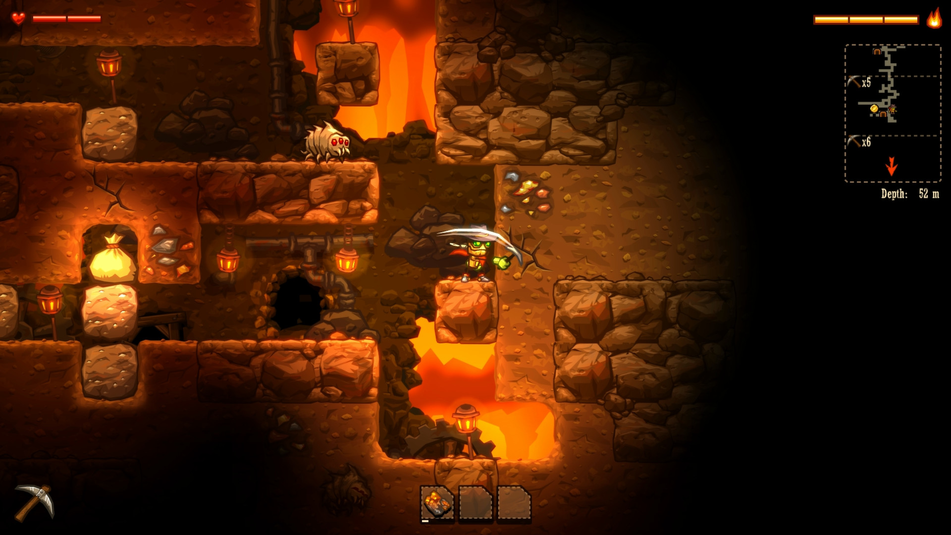插图2–《蒸汽世界：挖掘 SteamWorld Dig》Switch英文版NSP下载 – 含1.12.0补丁–免费资源分享站