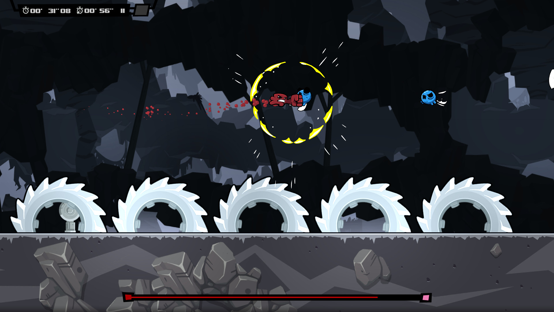插图3–【5.05】《永远的超级食肉男孩 Super Meat Boy forever》PS4美版中文下载- 含1.10补丁–免费资源分享站