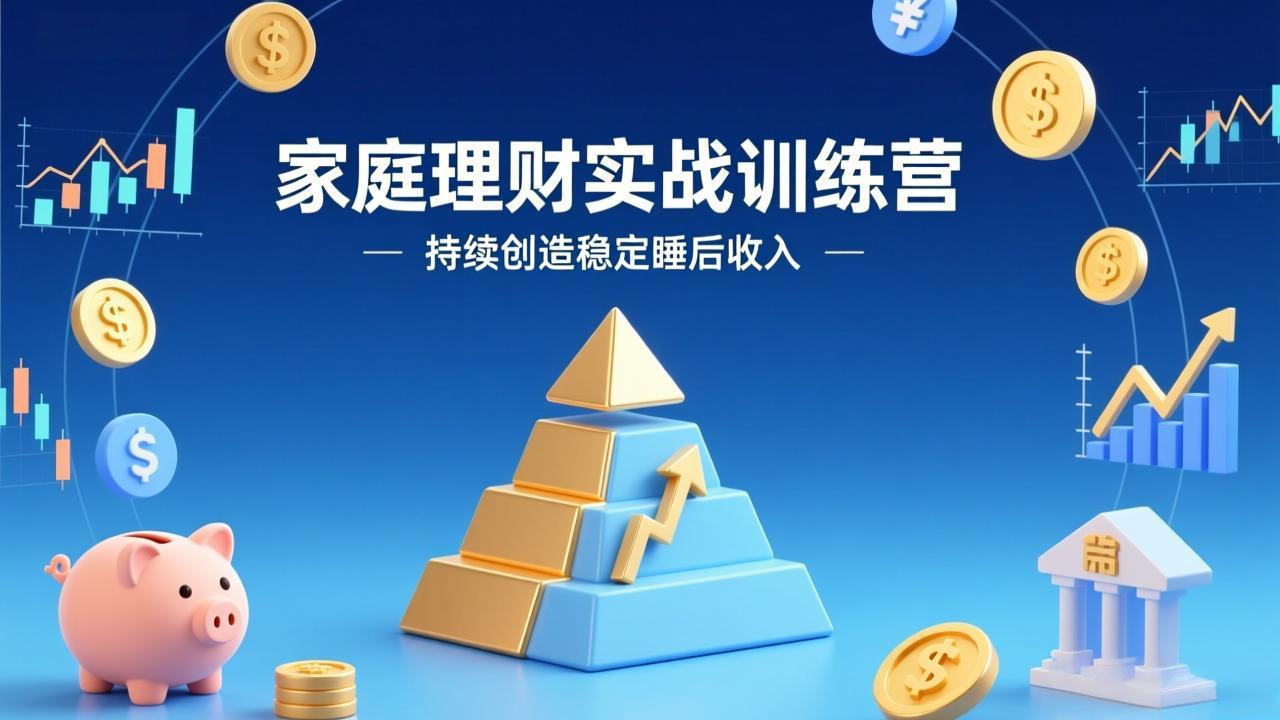 插图1–家庭理财实战训练营:从0到1建体系,三阶进阶层层递进,助你持续创造稳定睡后收入–免费资源分享站