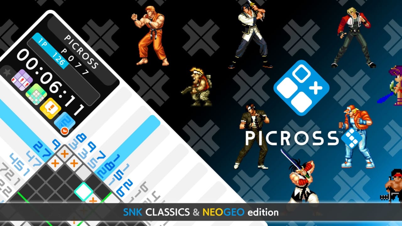 插图1–绘图方块S SNK经典&NEOGEO丨PICROSS S SNK CLASSICS & NEOGEO edition–免费资源分享站