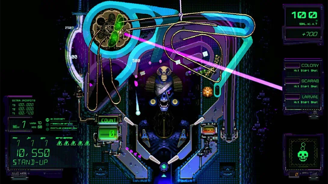 插图3–【美版】异种弹珠台 敌对弹球行动 .XENOTILT HOSTILE PINBALL ACTION 中文–免费资源分享站
