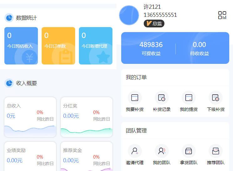 插图1–微商代理商补货商城系统源码–免费资源分享站