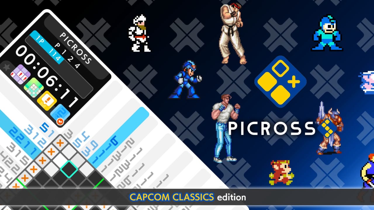 插图1–绘图方块S CAPCOM经典特别版丨PICROSS S CAPCOM CLASSICS edition–免费资源分享站