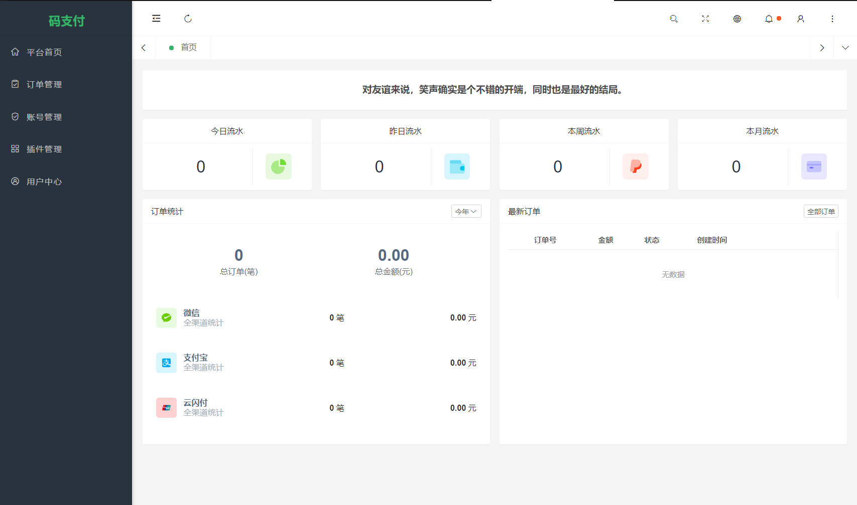 插图3–全新版本码支付个人免签支付系统源码 ThinkPHP框架开发 全开源 亲测–免费资源分享站