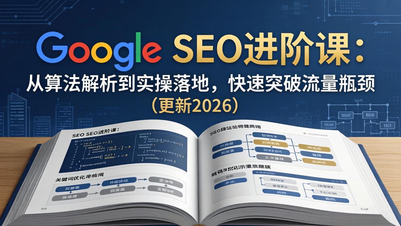 插图1–Google SEO进阶课:从算法解析到实操落地,快速突破流量瓶颈(更新2026–免费资源分享站