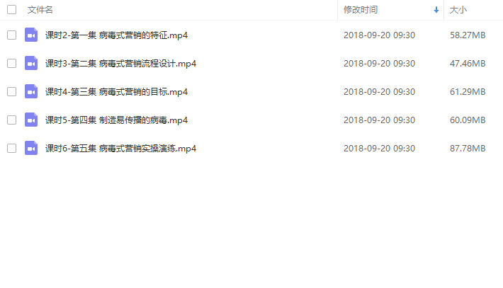 如何成功策划病毒式营销(淘宝大学老高付费教程5课-视频课程)