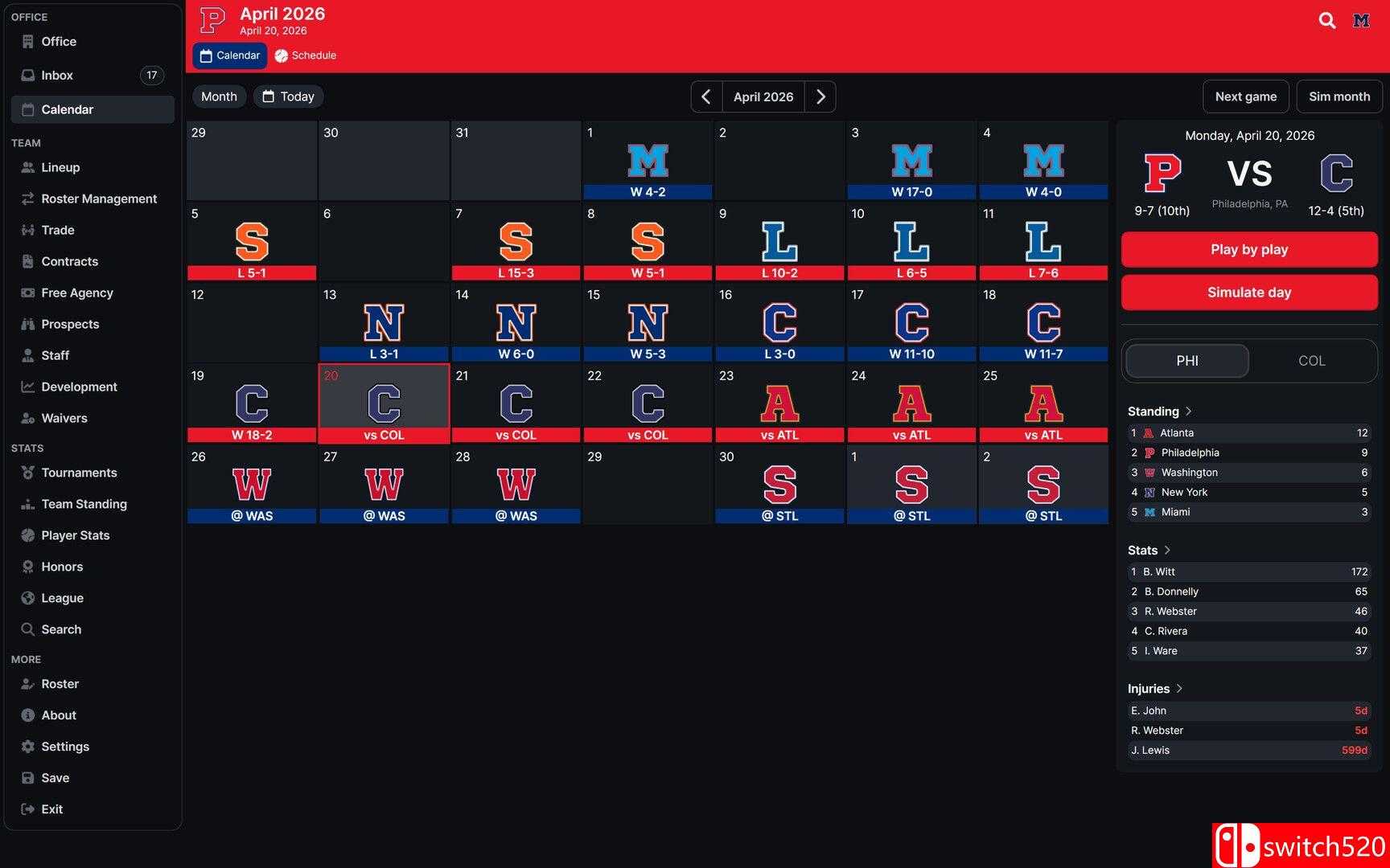 插图5–《棒球遗产经理26（Baseball Legacy Manager 26）》Build 22575539 [英文]–免费资源分享站